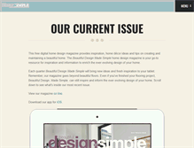 Tablet Screenshot of beautifuldesignmadesimple.com